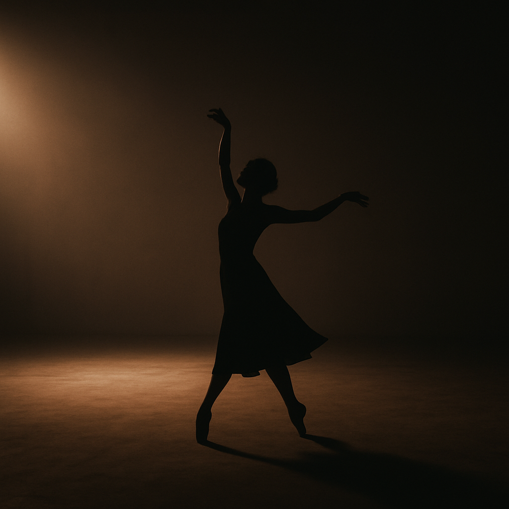 Bailarina en movimiento